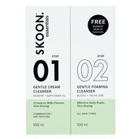 SKOON. Essentials Double Cleanse Duo - Gentle Cream + Foaming Cleanser